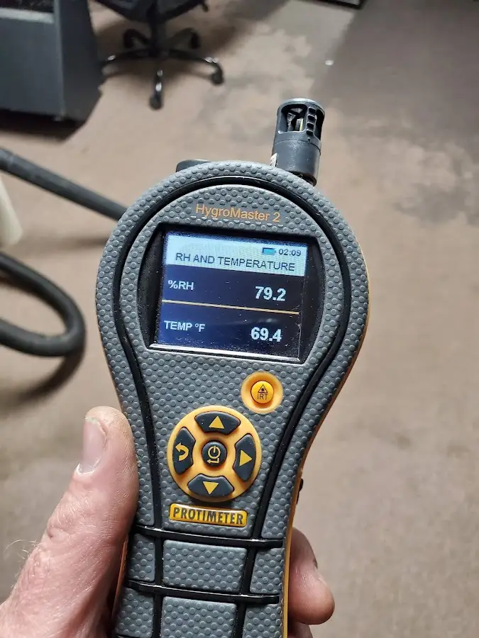 Moisture meter humidity assessment for Mold Remediation & Removal in Pendleton