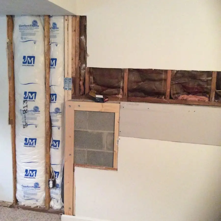 Wall insulation replacement during Odor Removal & Deodorization in Pendleton